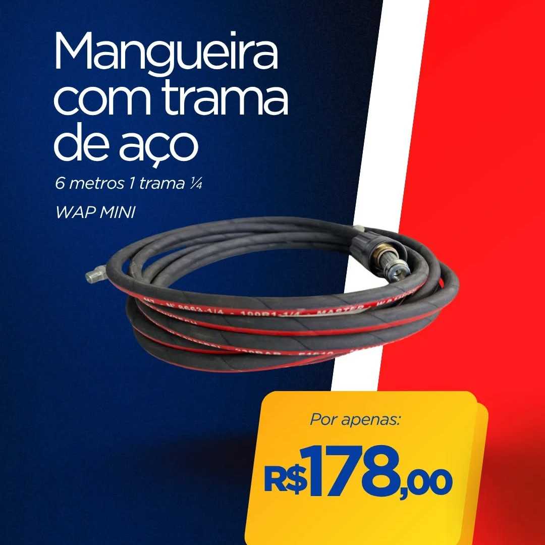 Mangueira C/ Trama de Aço