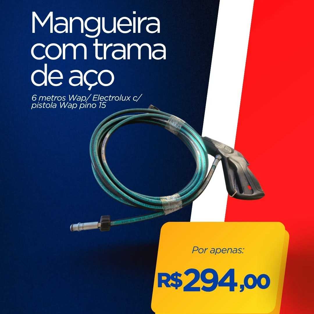 Mangueira com Trama de Aço